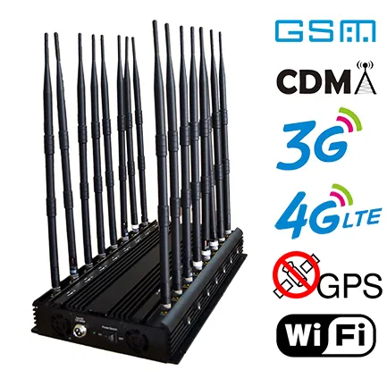 16 bands High performance phone Jammer