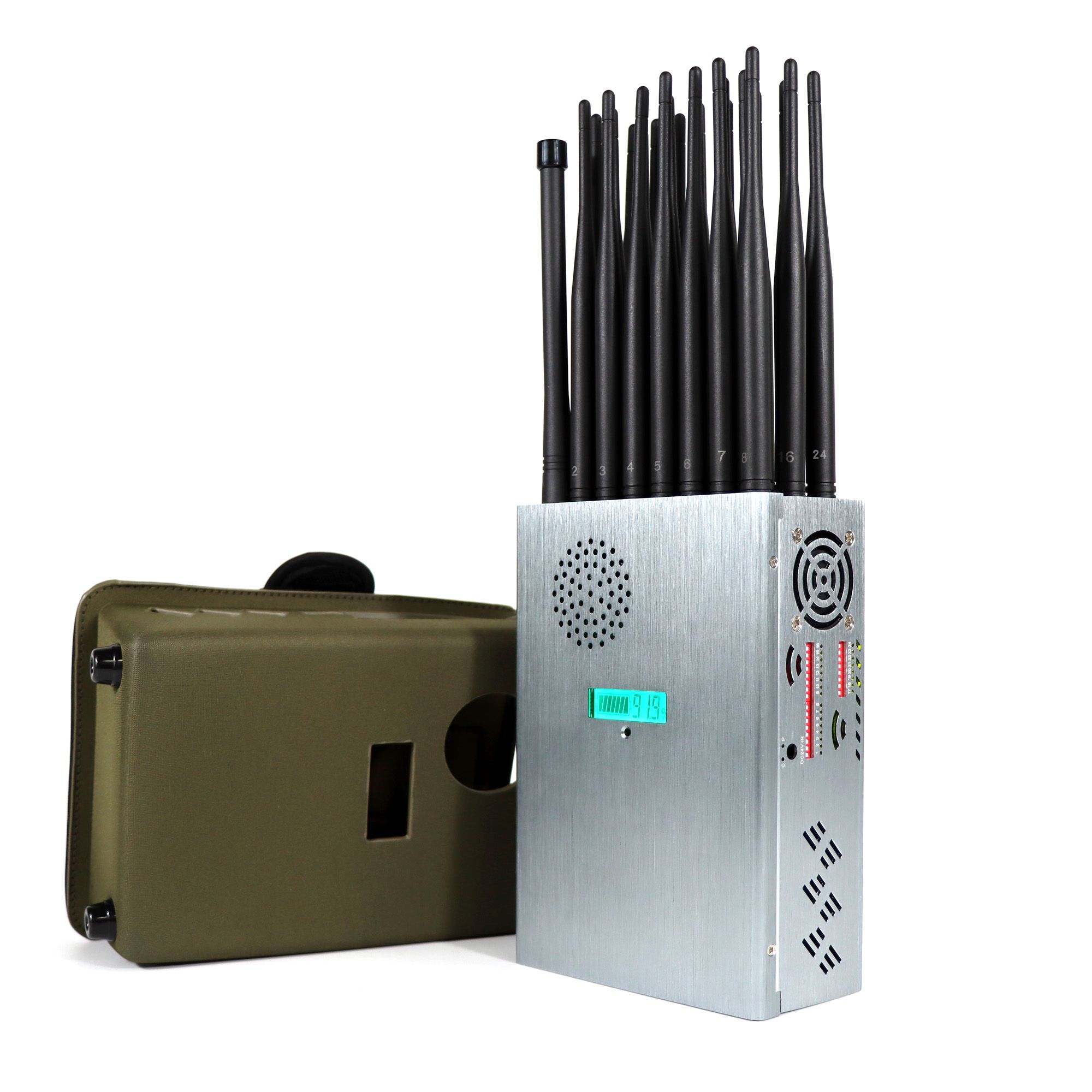 24 High Power Cell Phone Jammer