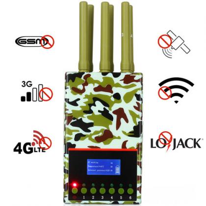 6 band Frequency Jammer