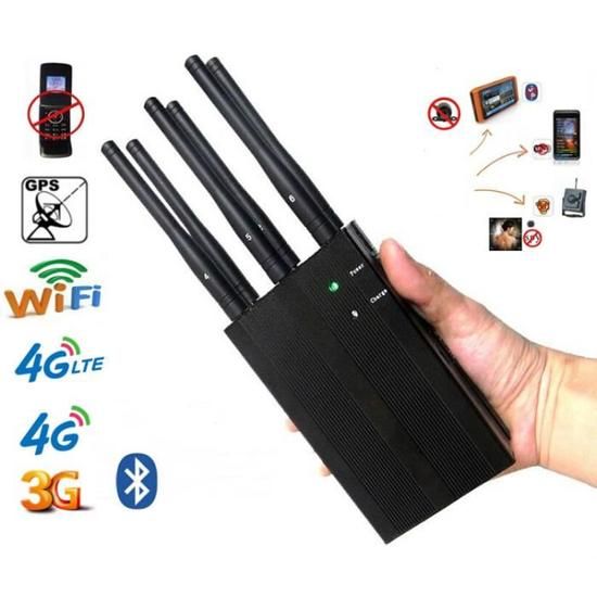 6 Bands WIFI Jamming Device