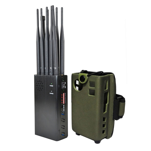 10 antenna WiF mobile phone jammer