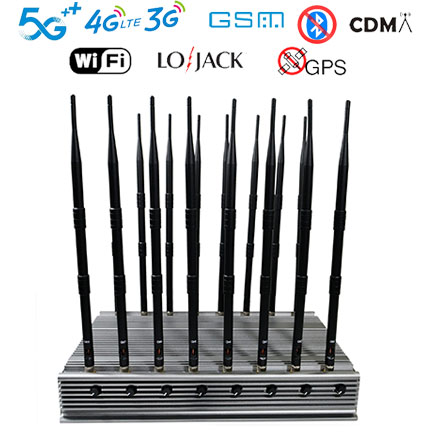 16 band adjuestable Signal Jammer